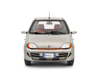 Fiat Seicento Sporting Abarth 1998 Grigio metallizzato Laudoracing 1:18 Resinemodell (Türen, Motorhaube... nicht zu öffnen!)